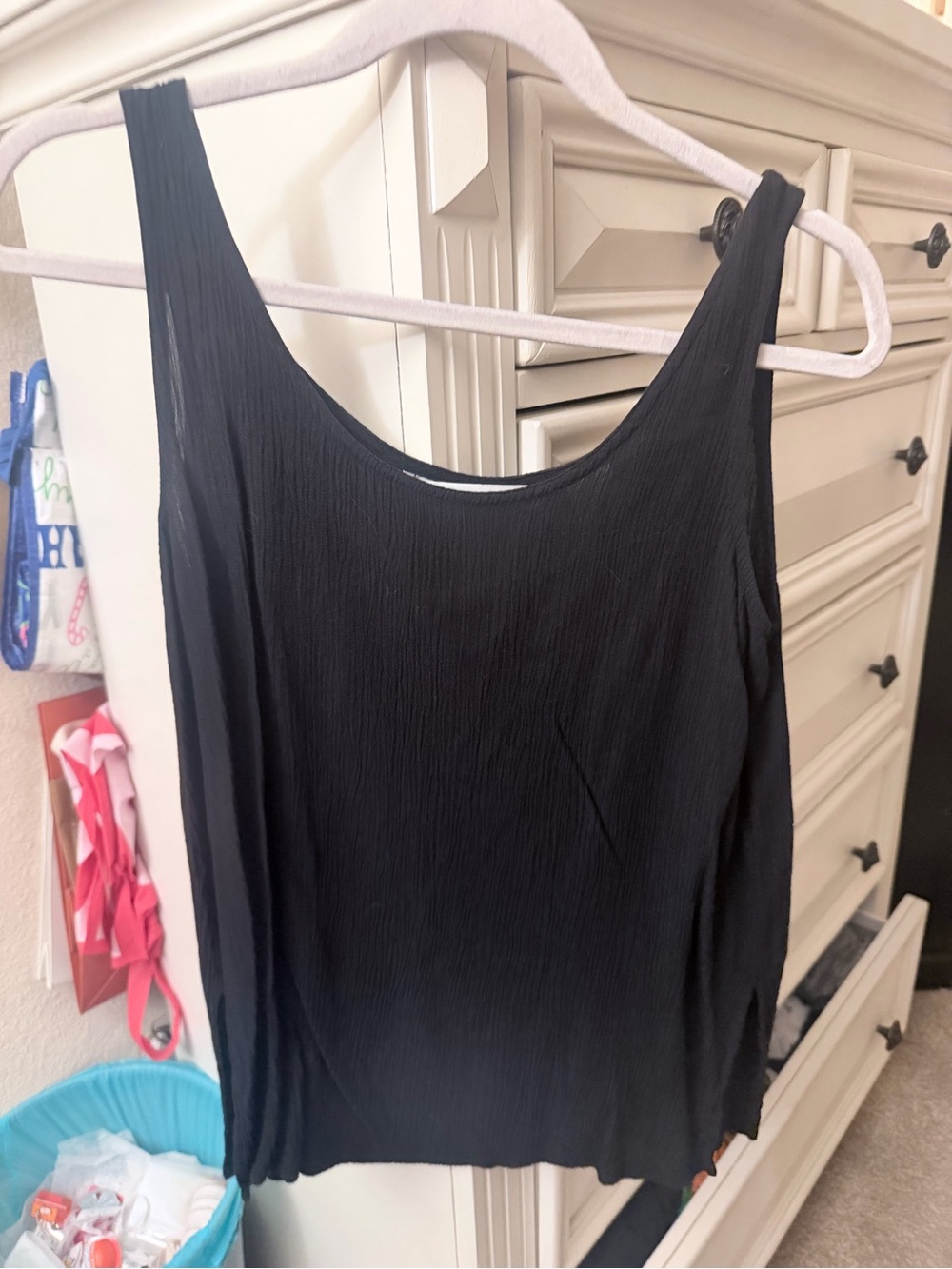 Compagnie Internationale Express- Womens Classic Black Flowy Blouse - (S)